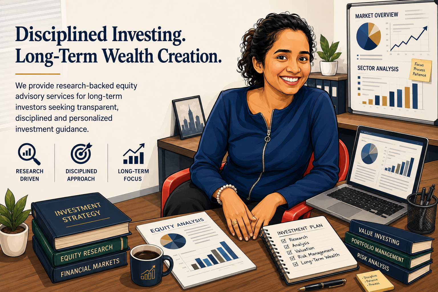Investment research desk